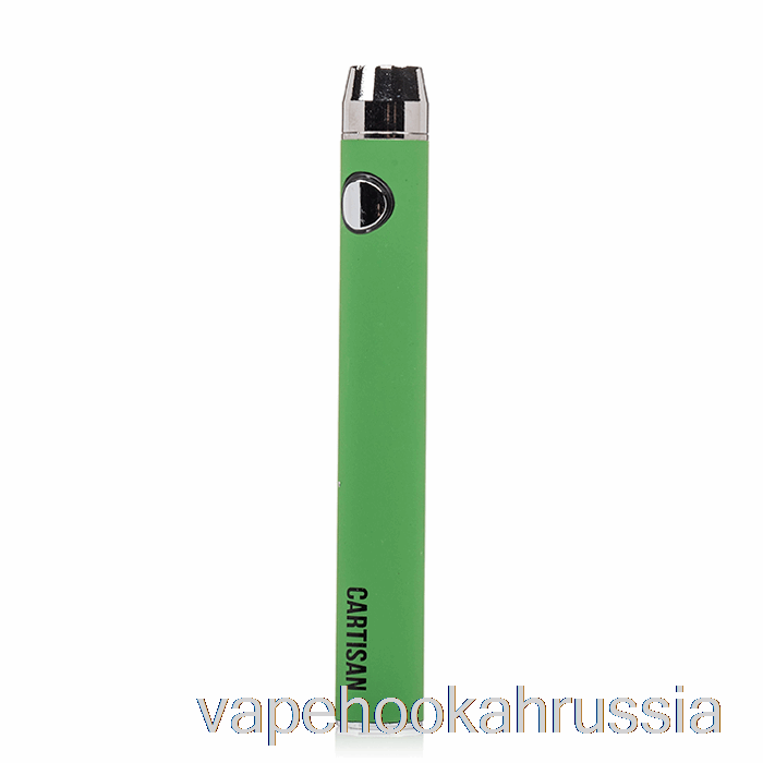 Vape Juicer Cartisan Button VV 900 аккумулятор с двойной зарядкой 510 [микро] зеленый